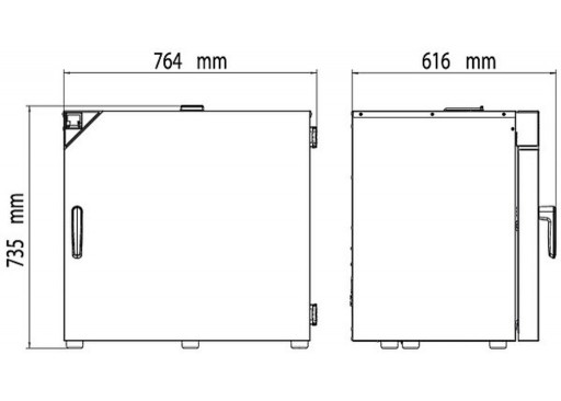 Шкаф сушильный Binder RE 115 Solid.Line (118л, +250°С) 