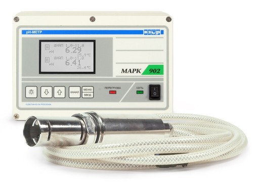 Ph-метр МАРК-902МП с комбинированным электродом (стационарный)